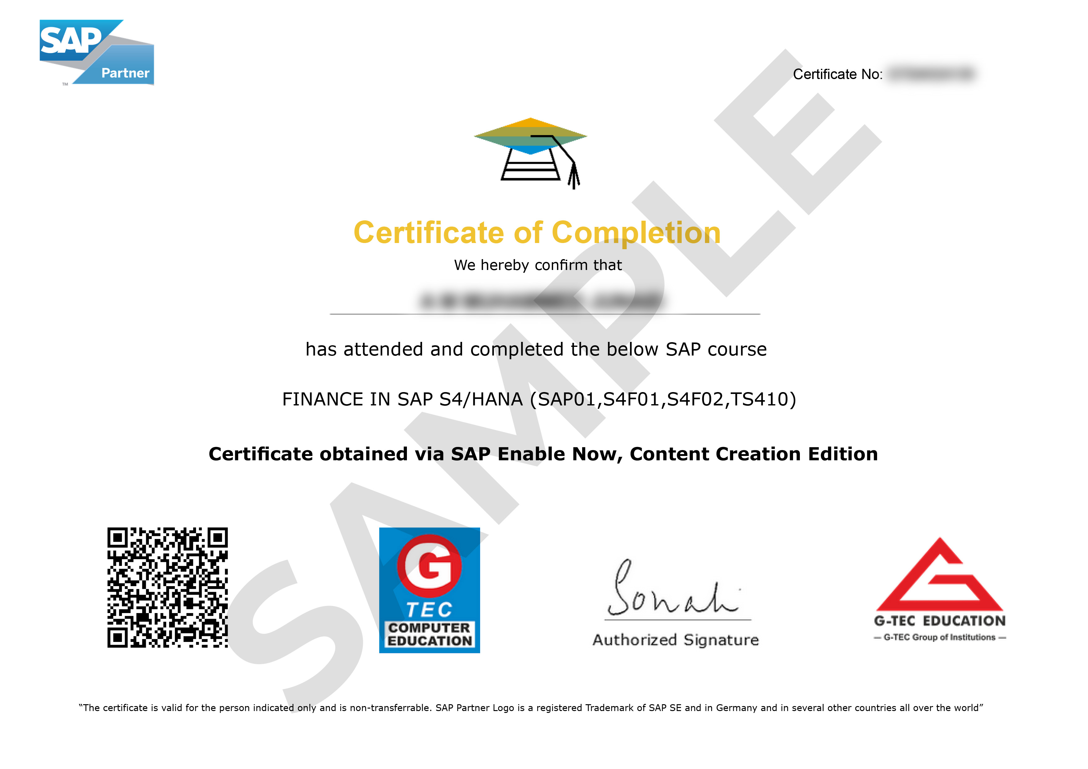 asset certificate